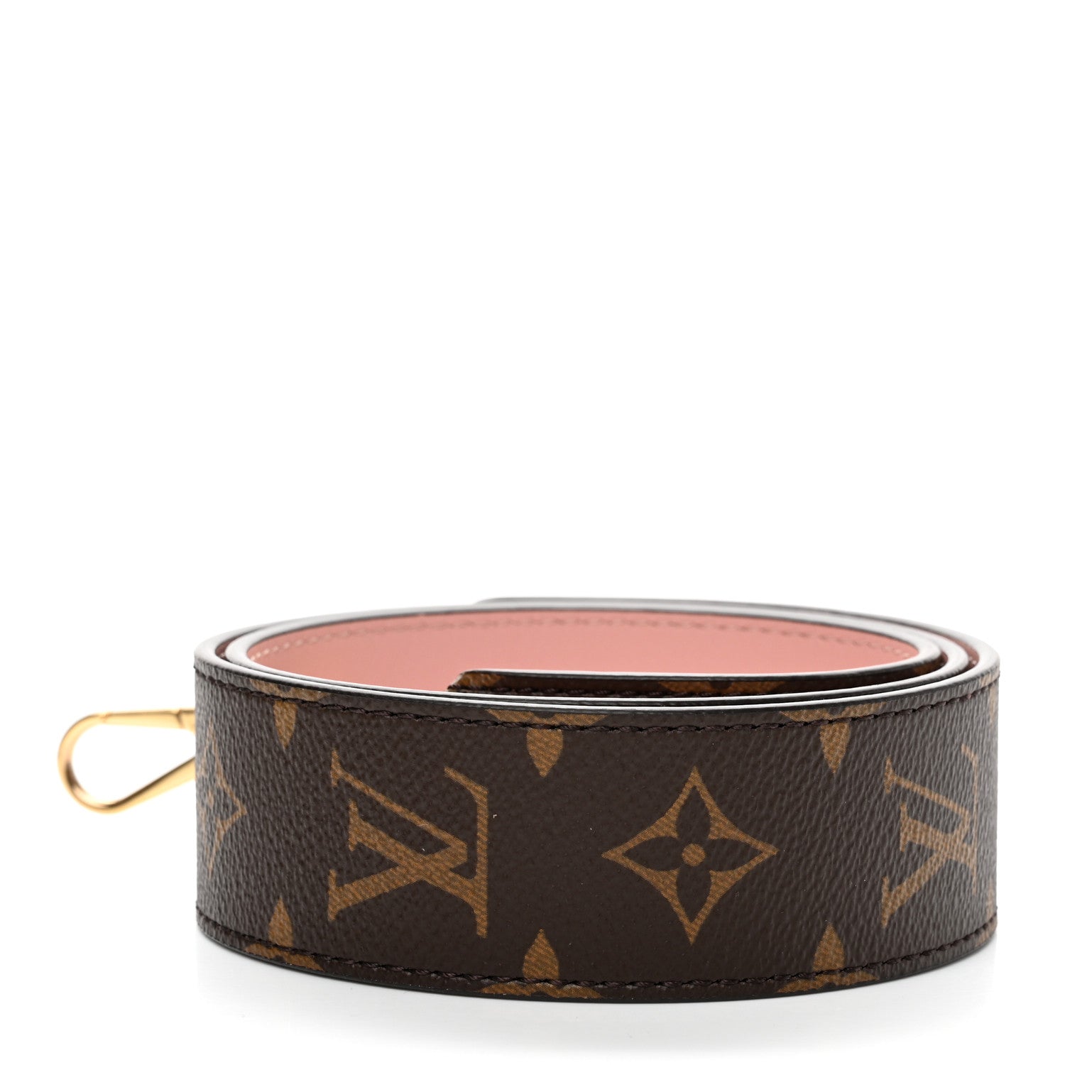Louis Vuitton Monogram Bandouliere Shoulder Strap Rose Poudre 2 of 4