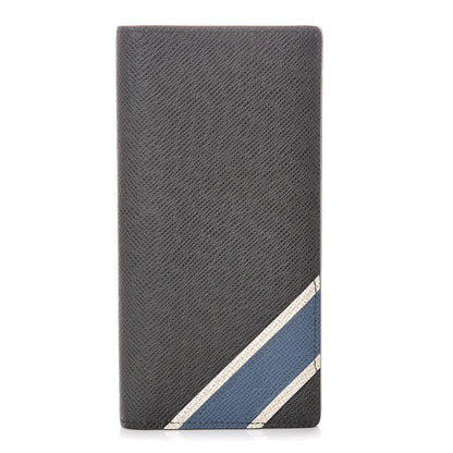 Louis Vuitton Taiga Stripe Brazza Wallet Ardoise 1 of 7