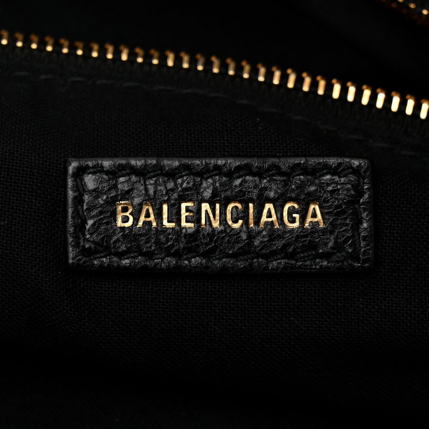 Agneau Classic Gold Hardware City Black