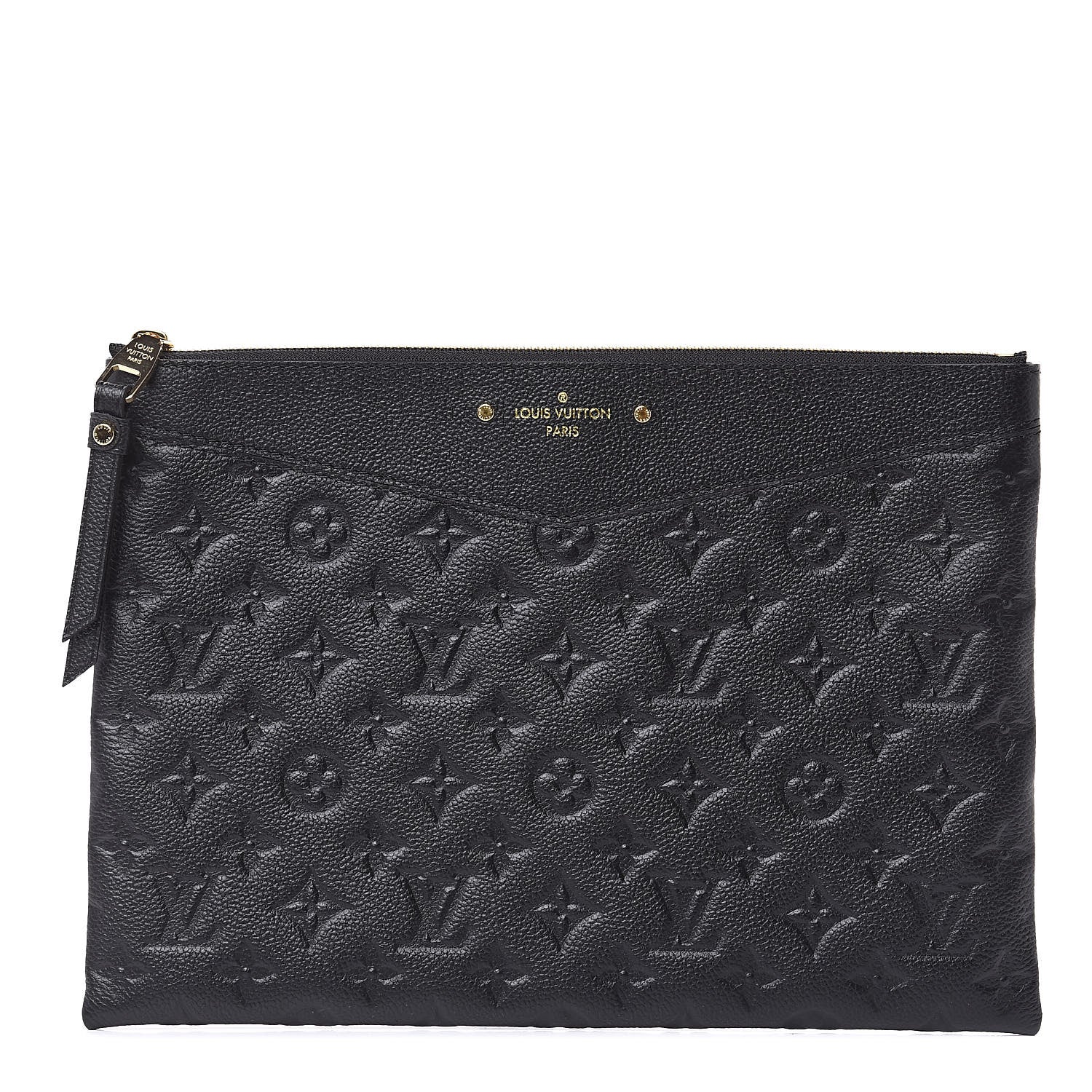 Louis Vuitton Empreinte Daily Pouch Black 1 of 8