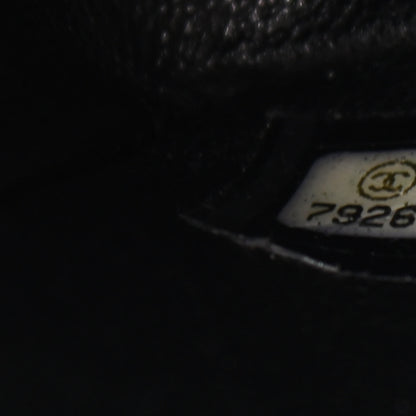 Chanel Caviar Quilted Medium Double Flap Black 7 of 9