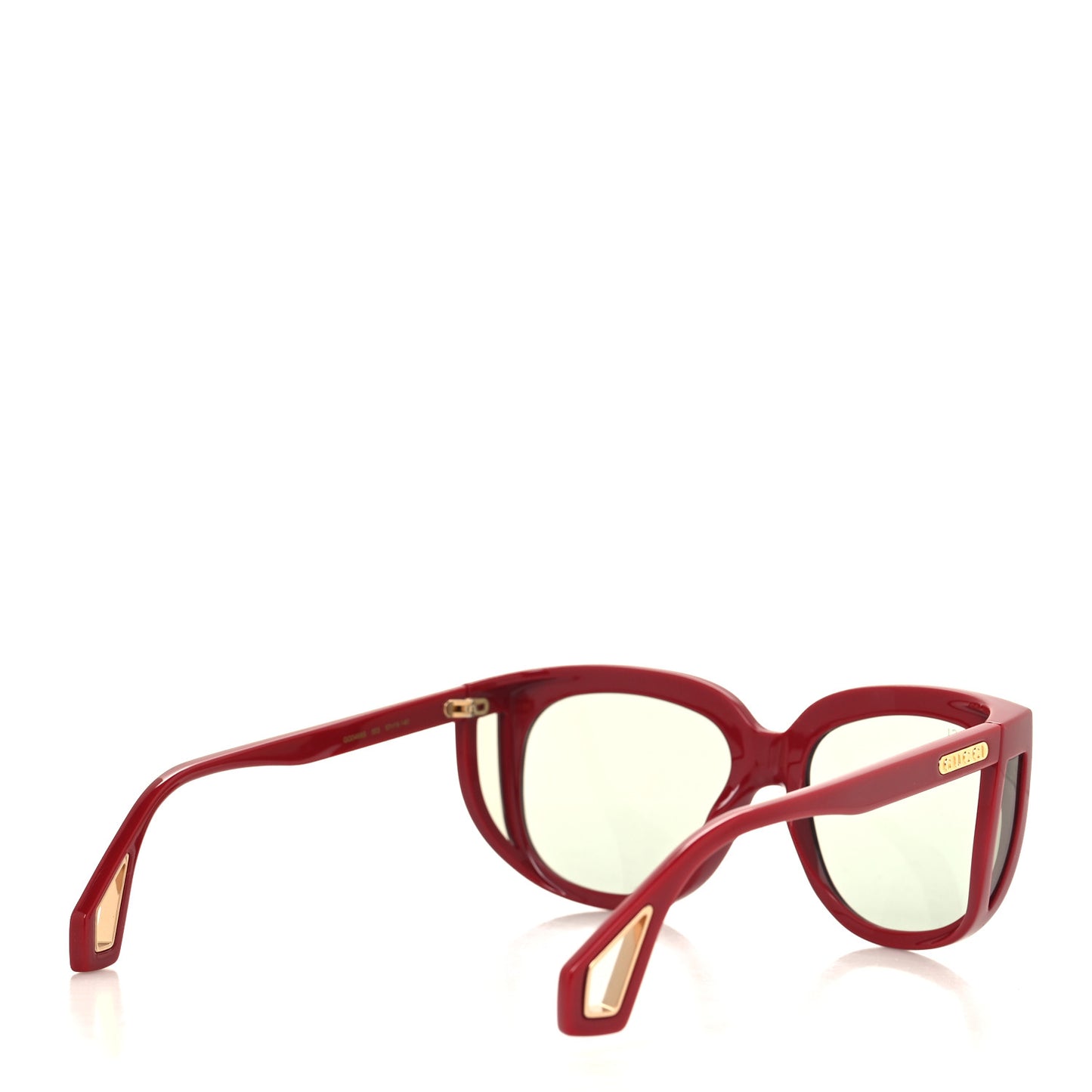Square Frame GG0468S Sunglasses Red