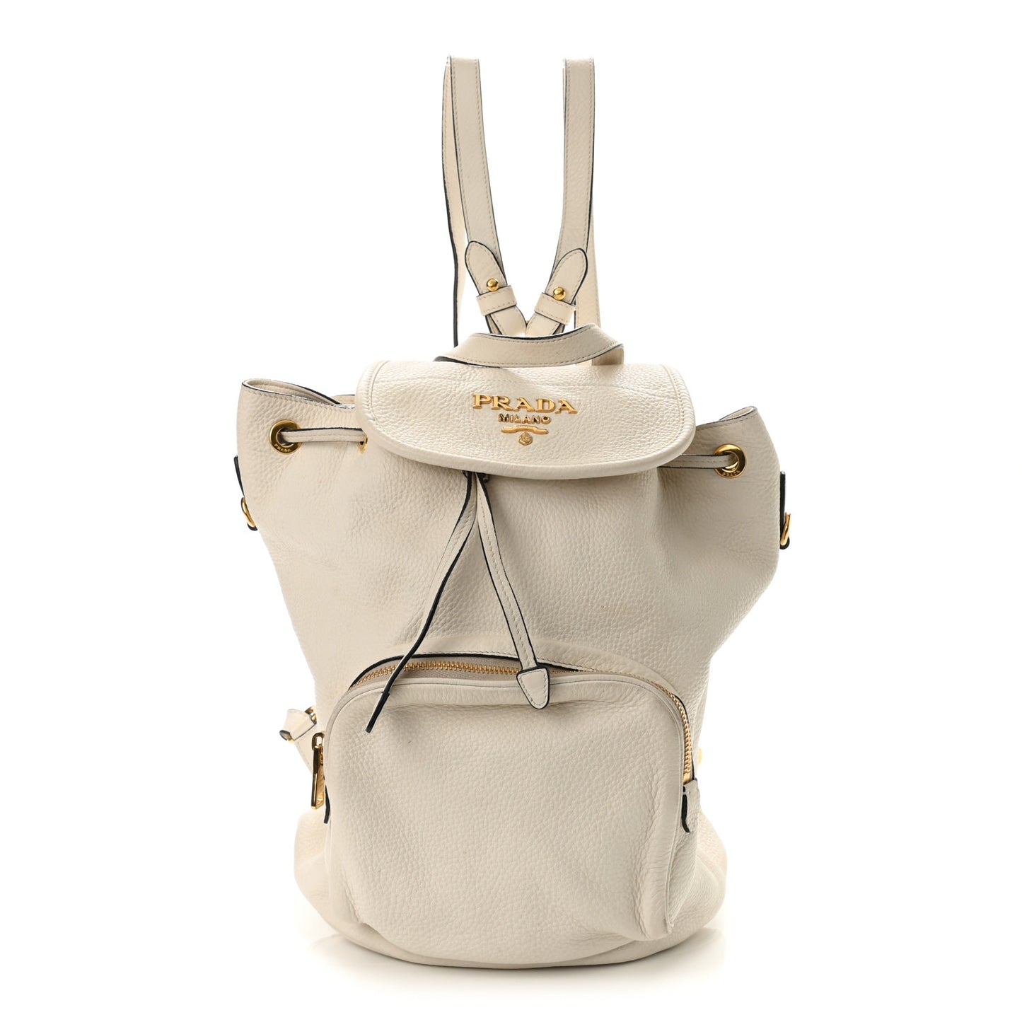 Vitello Daino Cinch Backpack Talco