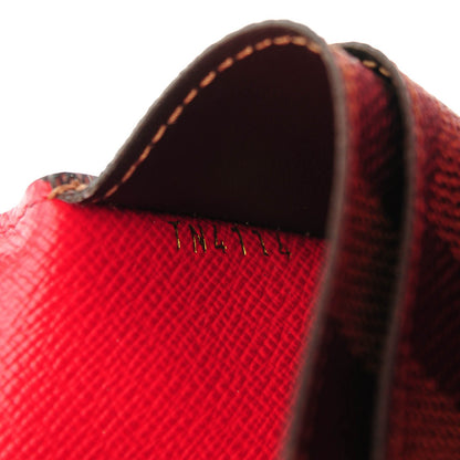 Louis Vuitton Damier Ebene Josephine Wallet Red 7 of 7