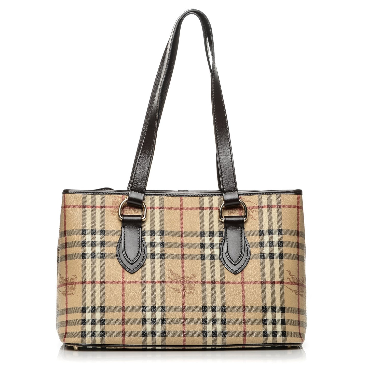 Haymarket Check Medium Regent Tote Chocolate