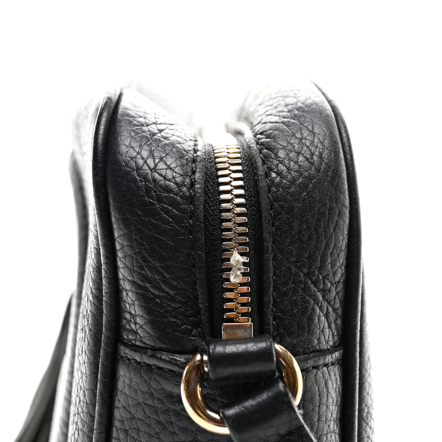 Gucci Pebbled Calfskin Small Soho Disco Bag Black 11 of 14