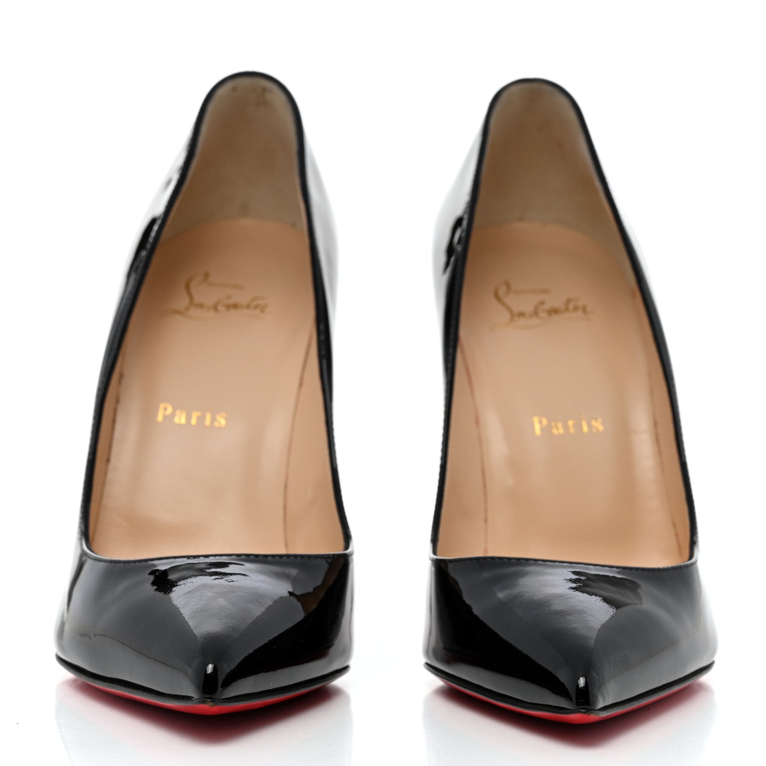 Christian Louboutin Patent Pigalle Follies 100 Pumps 39.5 Black 2 of 8