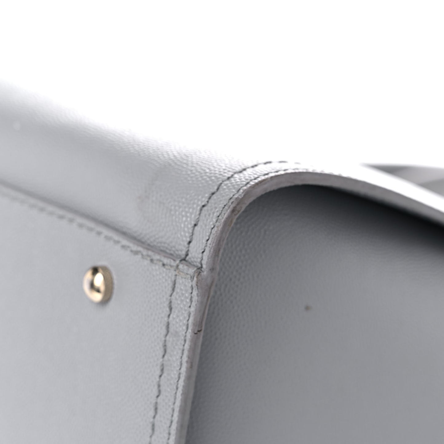 Caviar Studded Small Deauville Tote Grey