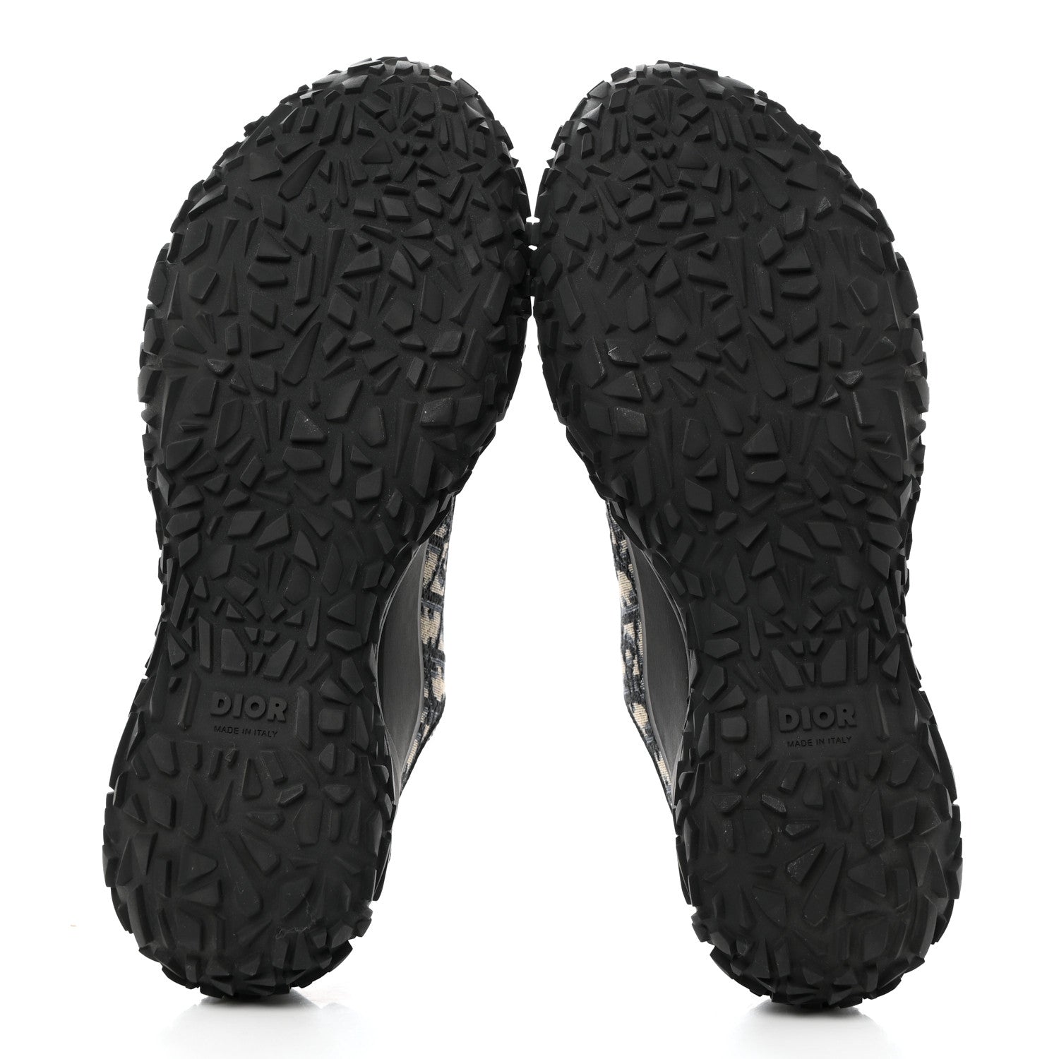 Christian Dior Jacquard Rubber Oblique Mens B28 Low Top Sneakers