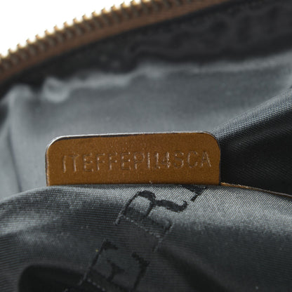 Burberry Bridle Calfskin House Check Owl Medium Orchard Bowling Bag Brown Ochre 8 of 9