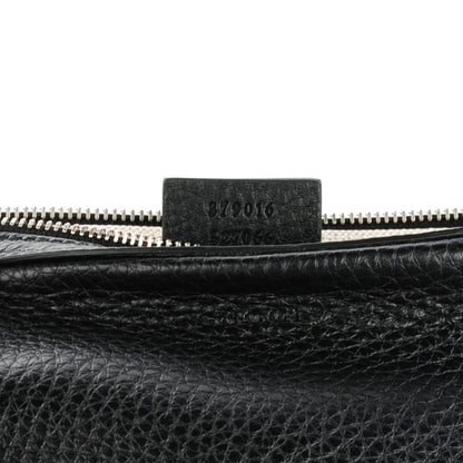 Gucci Pebbled Calfskin Zip Pouch Black 8 of 8