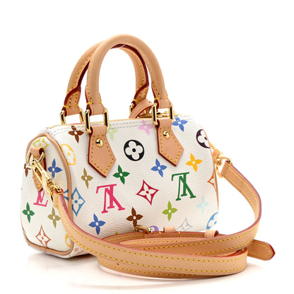 Louis Vuitton LV X TM Monogram Multicolor Nano Speedy White 3 of 10