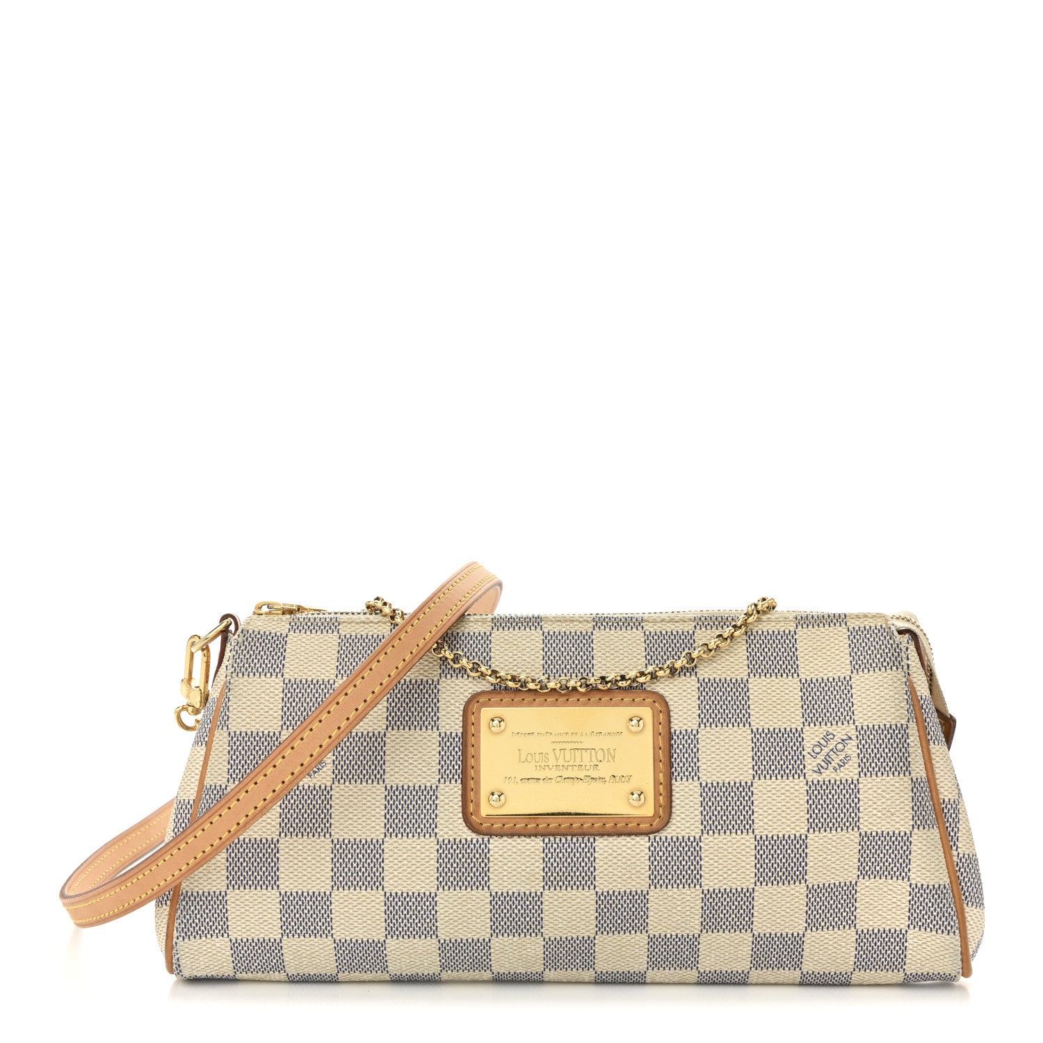Louis Vuitton Damier Azur Eva Clutch 1 of 10