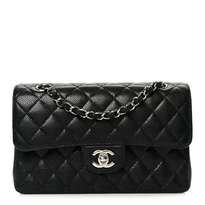 Chanel Caviar Quilted Small Double Flap Black 1 of 12
