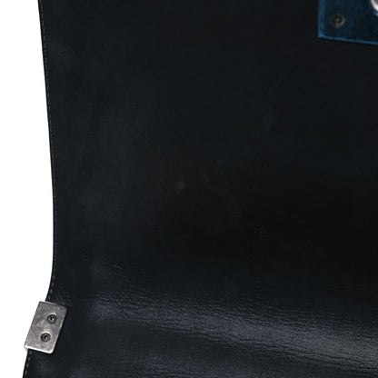 Chanel Suede Calfskin Quilted New Medium Boy Flap Black 11 of 11