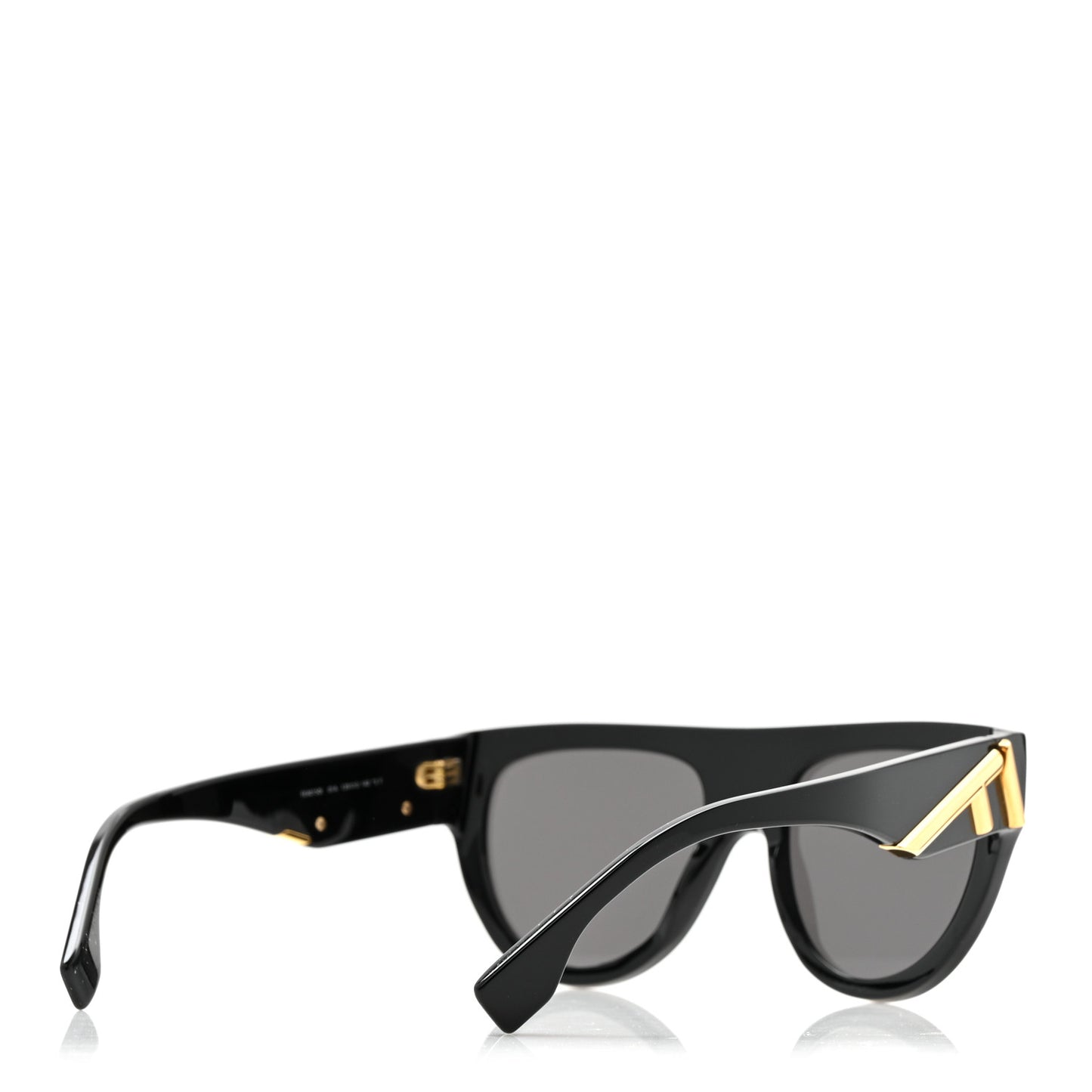 Acetate Shield Sunglasses FE40150I Black