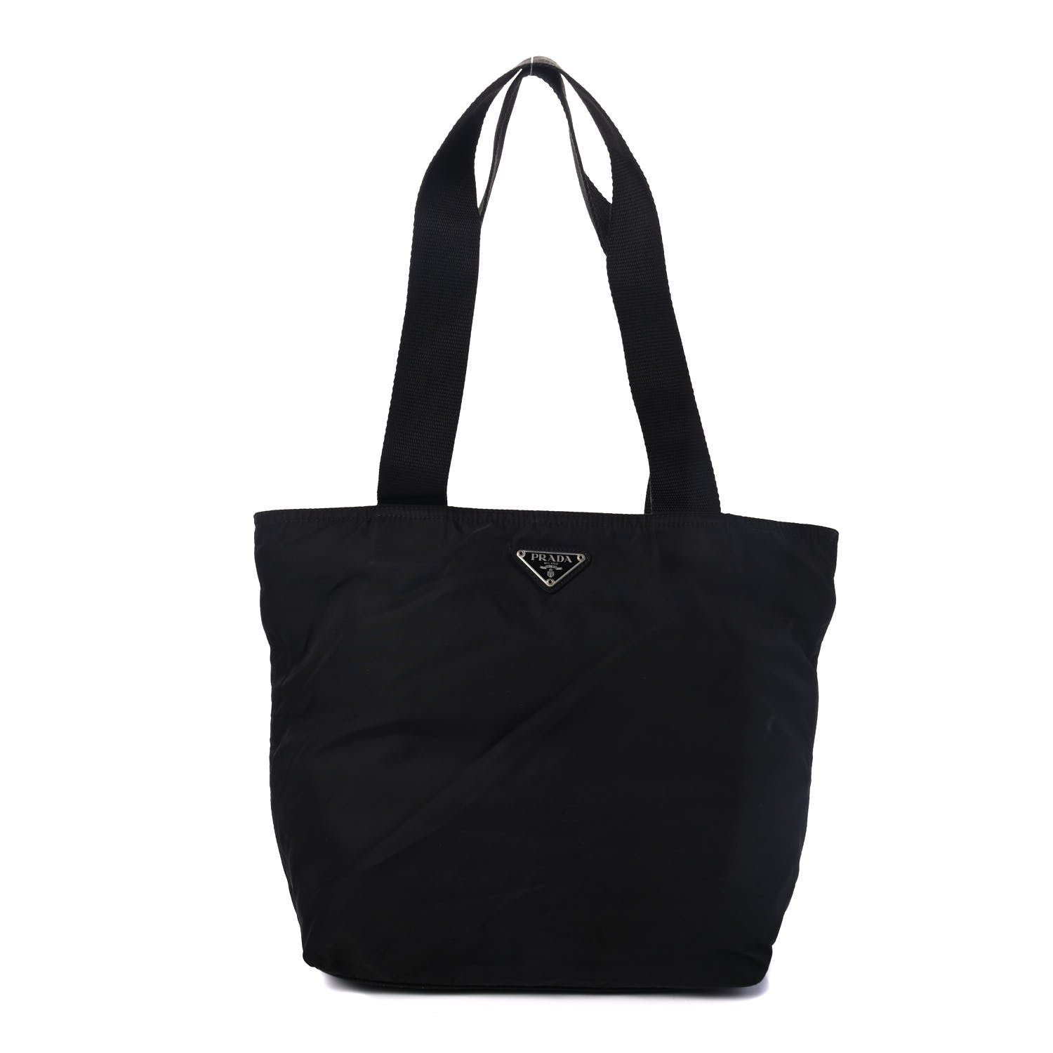 Prada Nylon Vela Shopping Tote Black 1 of 5