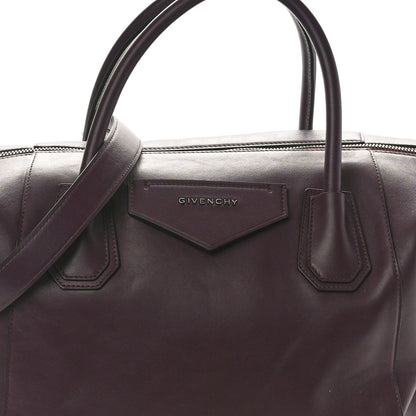 Givenchy Smooth Calfskin Medium Soft Antigona Aubergine 12 of 17
