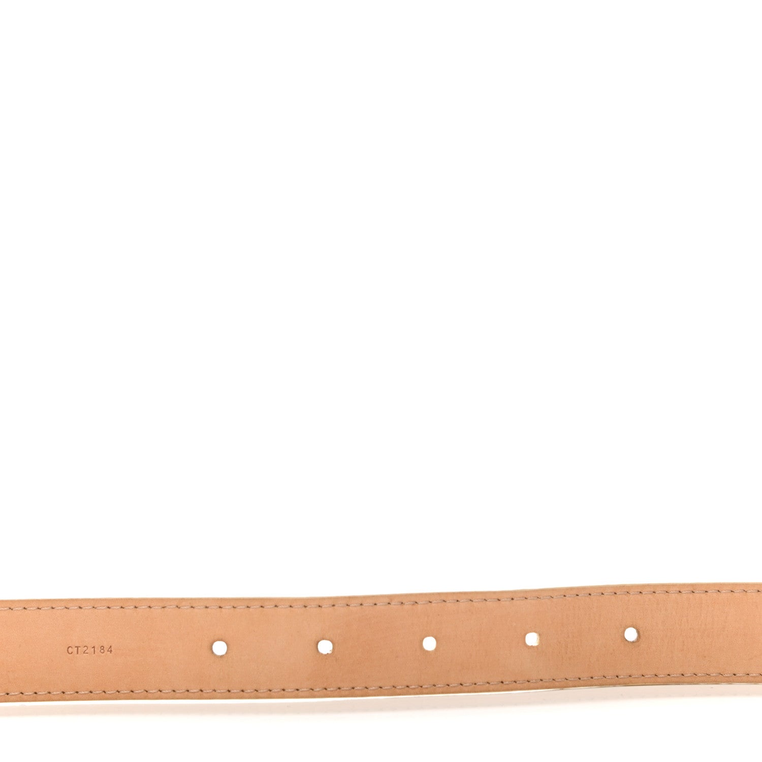 Louis Vuitton Damier Azur 25mm Mini Belt 85 34 3 of 8