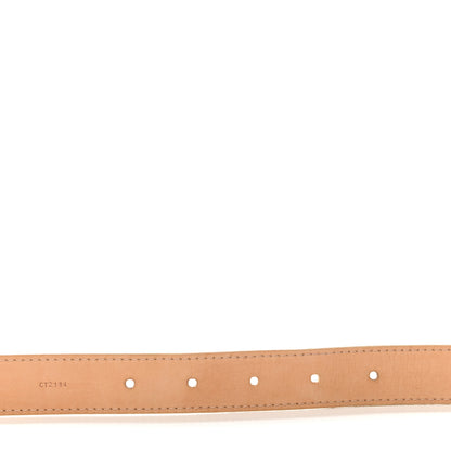 Louis Vuitton Damier Azur 25mm Mini Belt 85 34 3 of 8