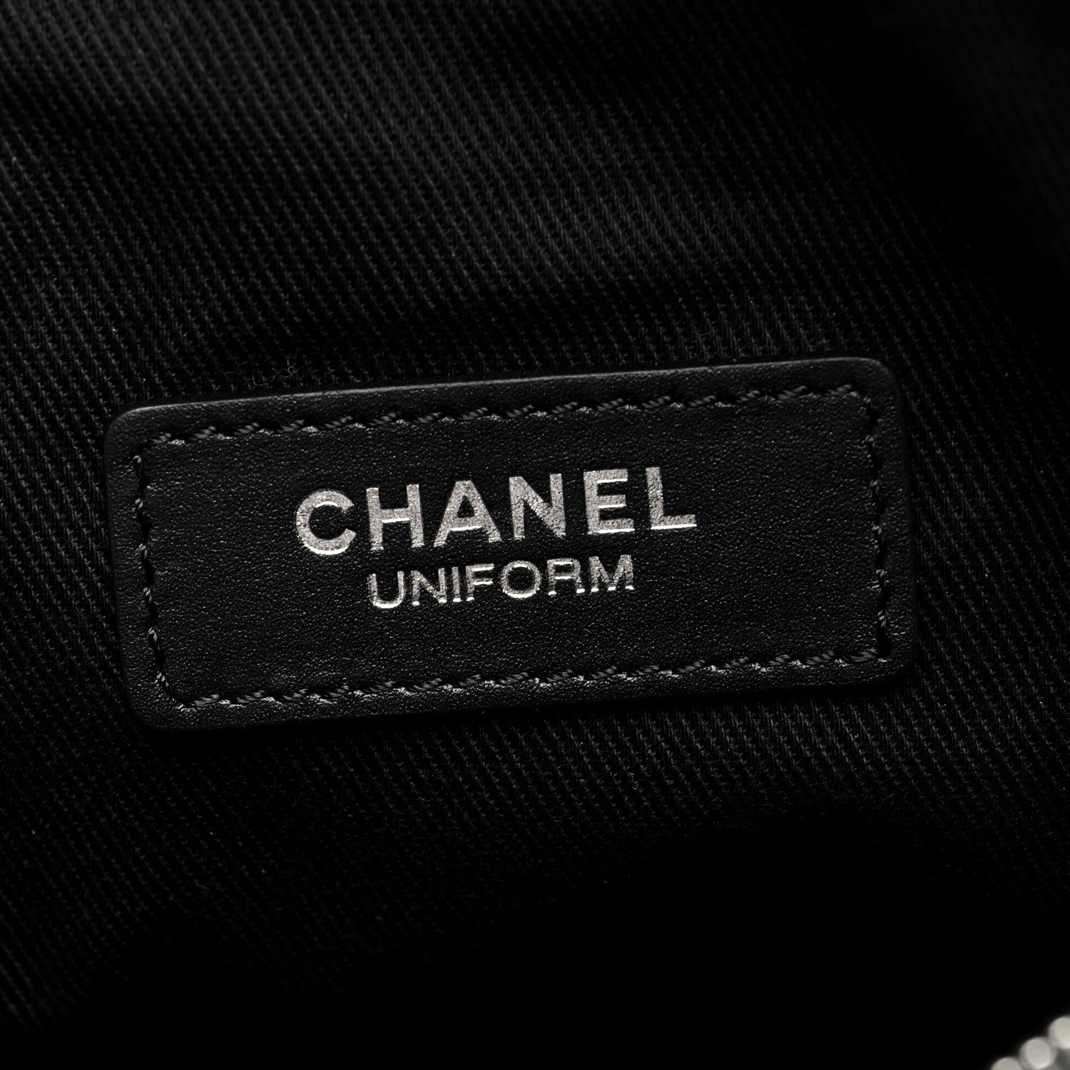 Chanel Calfskin Quilted Waist Belt Bag Black 6 of 9