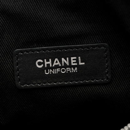 Chanel Calfskin Quilted Waist Belt Bag Black 6 of 9