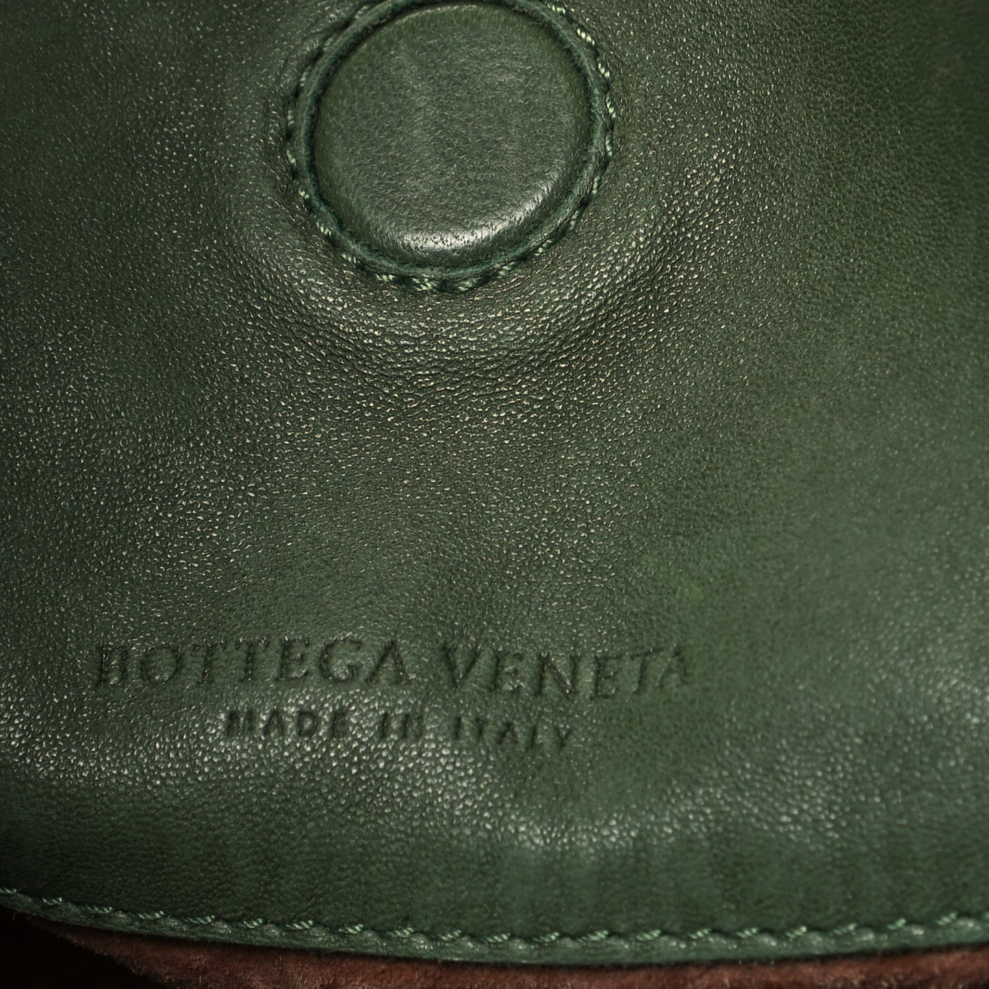 Nappa Intrecciato Medium Campana Moss