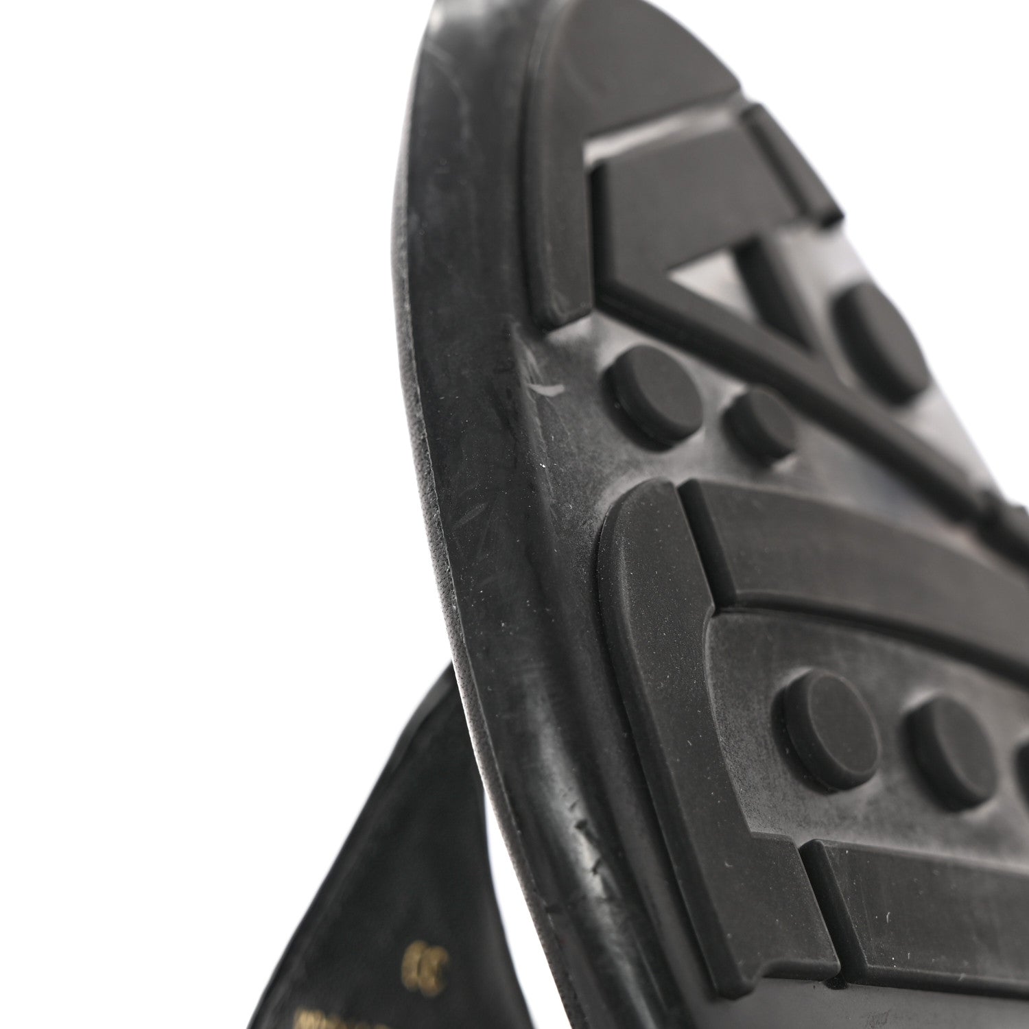 Prada Patent Calfskin Logo Thong Sandals 39 Black 8 of 10