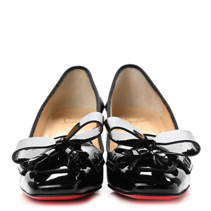 Christian Louboutin Patent Carmela 55 Pumps 35.5 Black 2 of 8