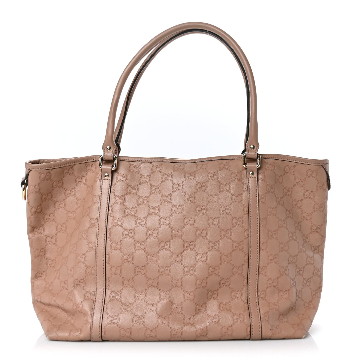 Guccissima Vitello Tender Medium Joy Tote Winter Rose