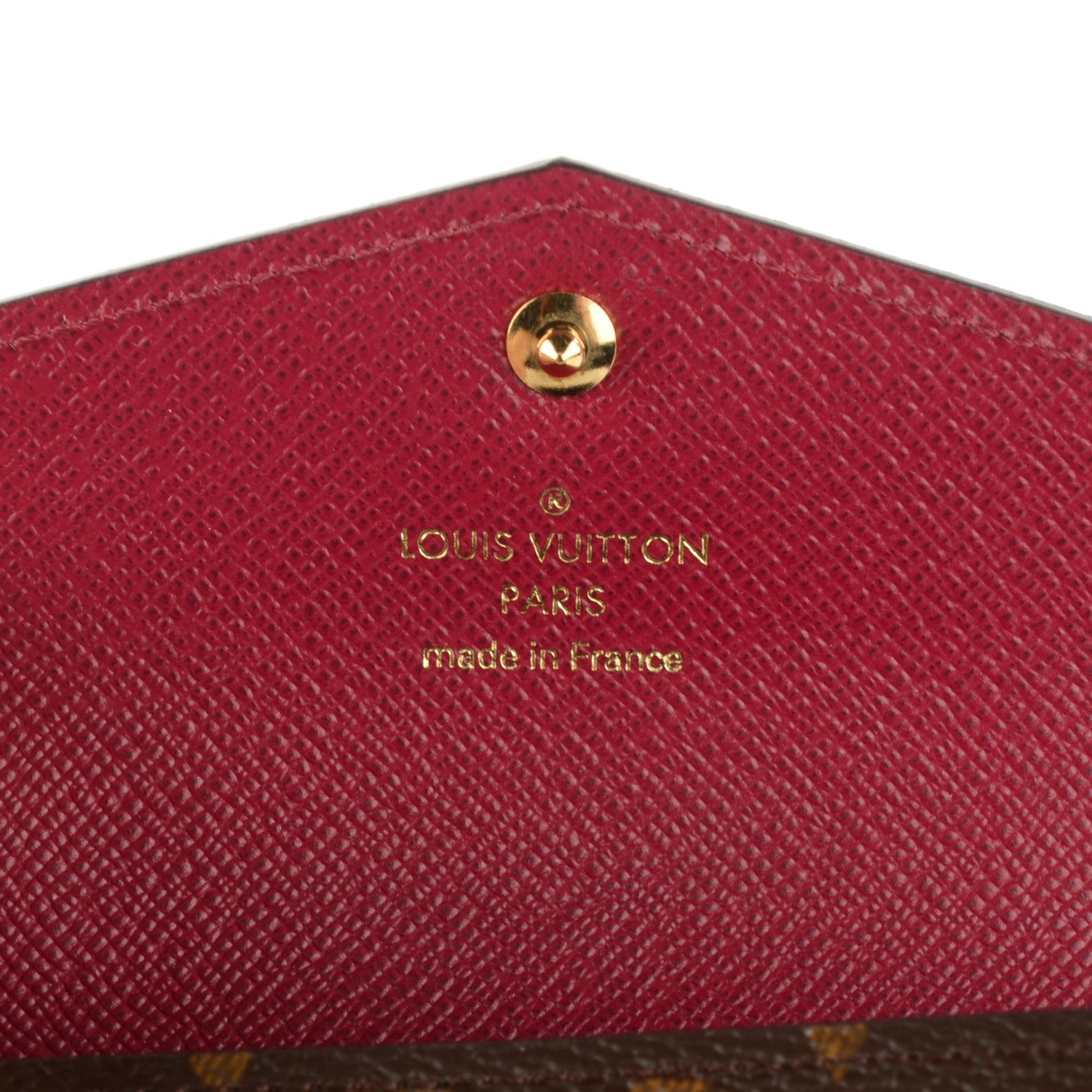 Louis Vuitton Monogram Sarah Multicartes Fuchsia 5 of 7