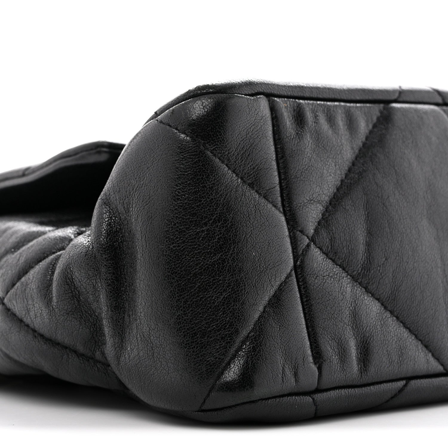 Chanel Lambskin Quilted Large Chanel 19 Flap Black 8 of 12