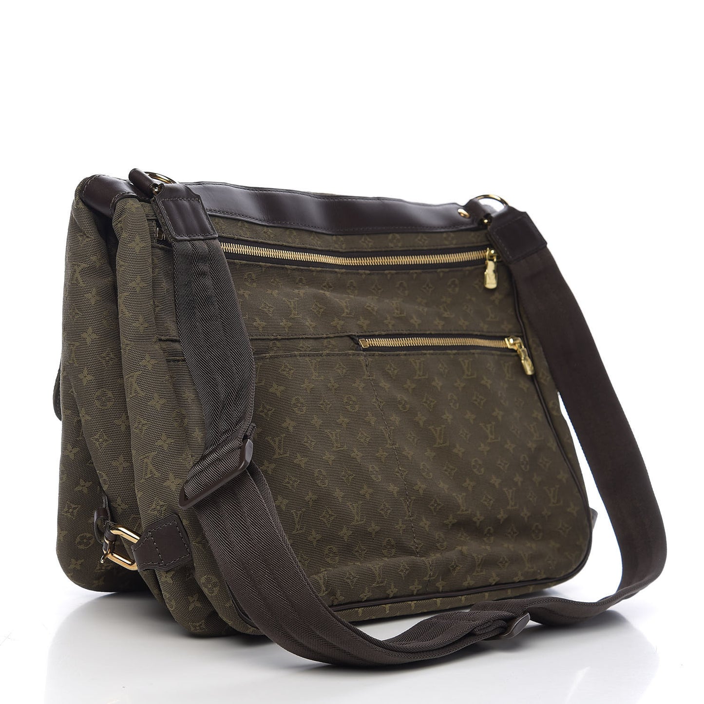 Mini Lin Sac a Langer Diaper Bag Kaki