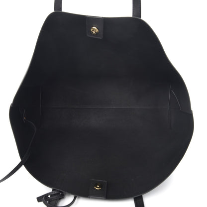 Saint Laurent Calfskin Large Shopping Tote Black 6 of 10