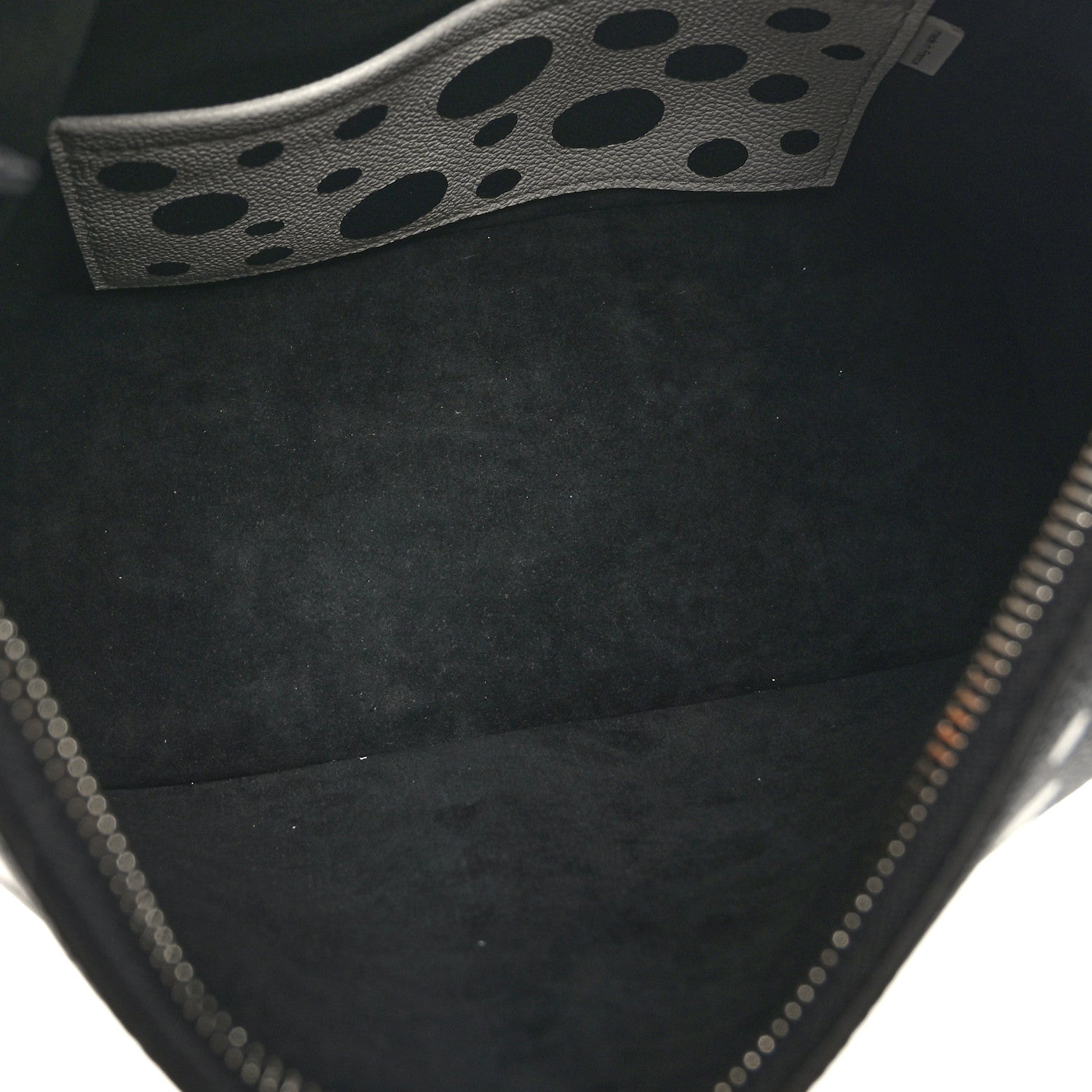 Louis Vuitton LV X YK Empreinte Marshmallow Hobo PM Black White 5 of 9