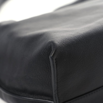Loewe Calfskin Flamenco Knot Bag Black 7 of 11
