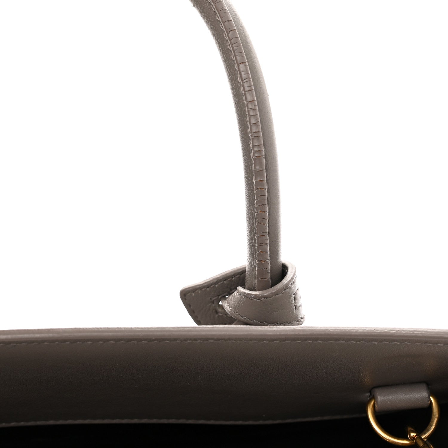 Saint Laurent Calfskin Baby Sac de Jour Fog 15 of 17