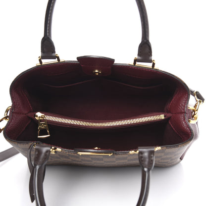 Louis Vuitton Damier Ebene Cuir Taurillon Brittany Bordeaux 6 of 10