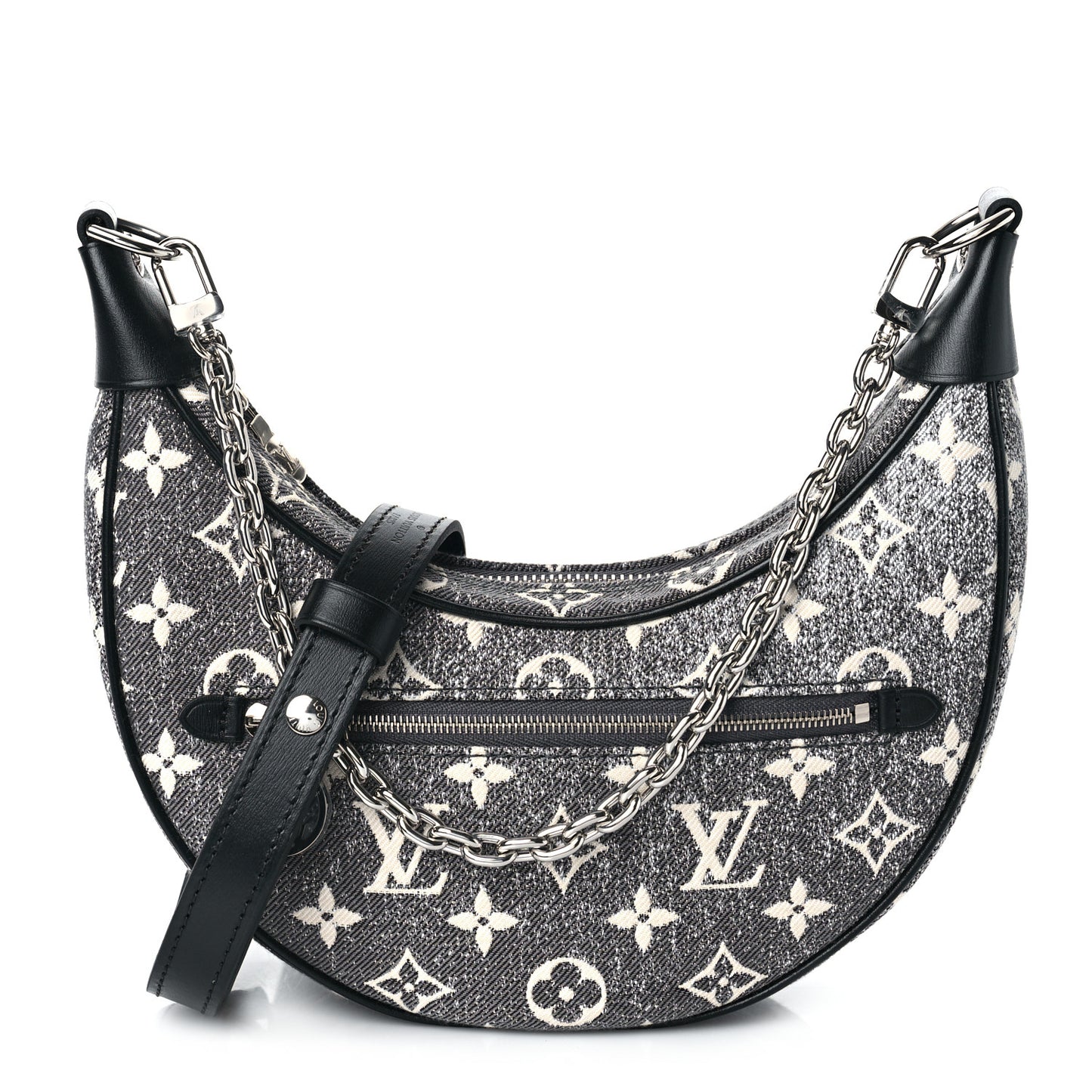 Monogram Jacquard Denim Loop Black