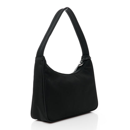 Prada Tessuto Nylon Mini Re-Edition 2000 Bag Black 3 of 12