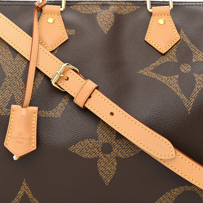 Louis Vuitton Reverse Monogram Giant Speedy Bandouliere 30 8 of 11