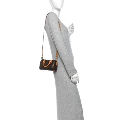 Louis Vuitton Monogram Nano Speedy Bandouliere 2 of 12