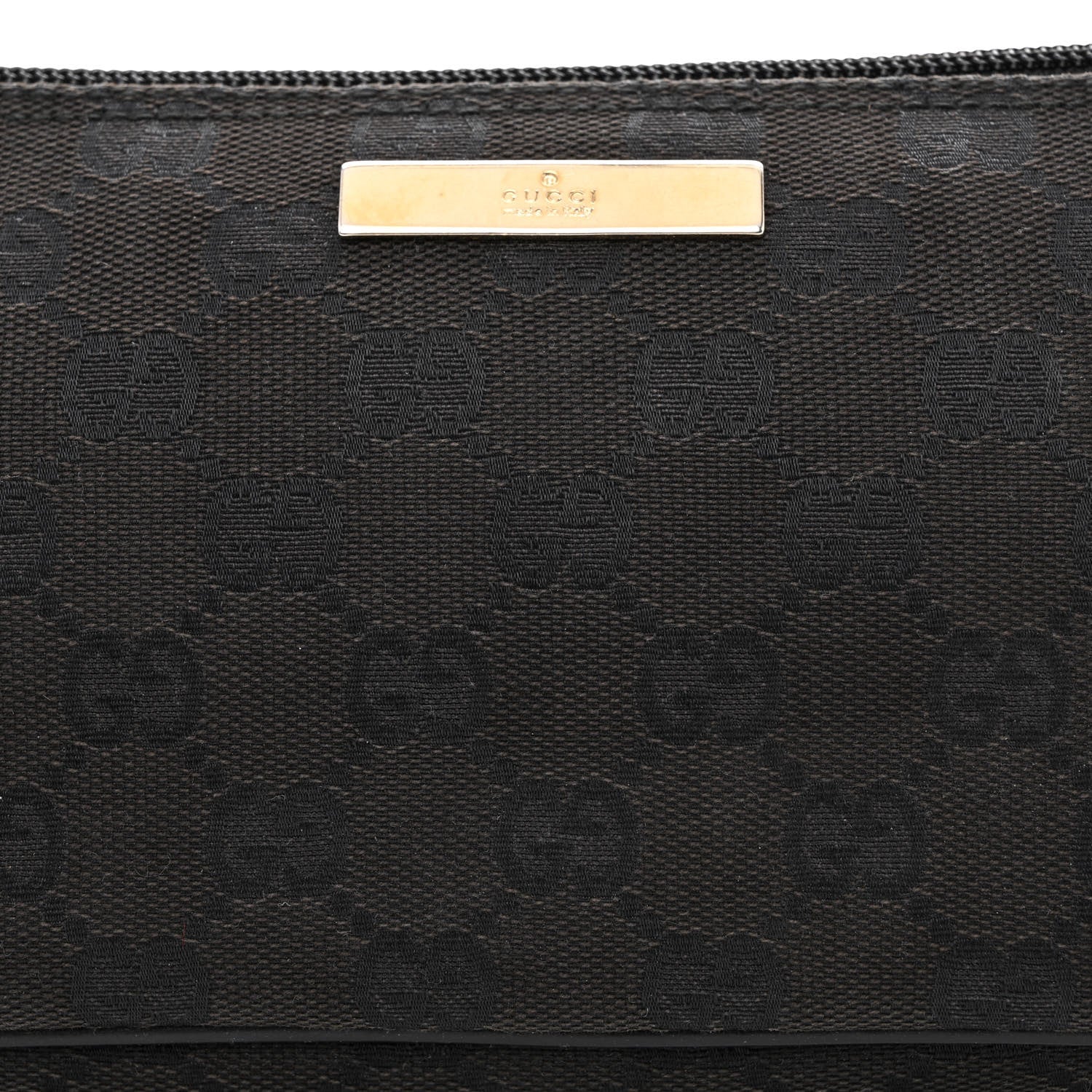 Gucci Monogram Boat Pochette Black 8 of 11