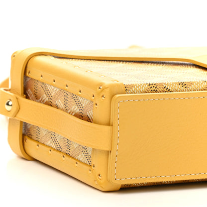 Goyard Goyardine Precious Metals Minaudiere Trunk Bag Gold 9 of 11
