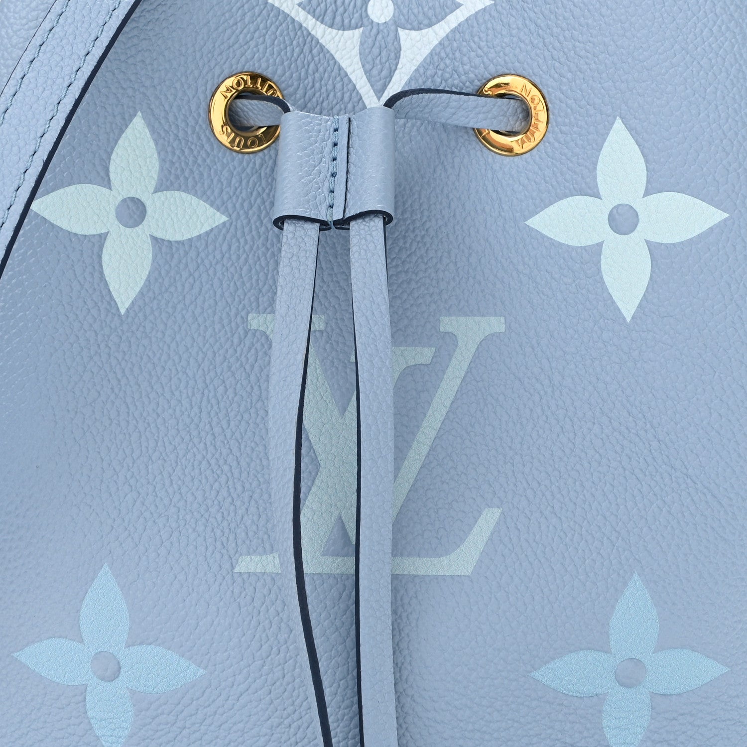 Louis Vuitton Empreinte Monogram Giant By The Pool Neonoe BB Summer Blue 7 of 10