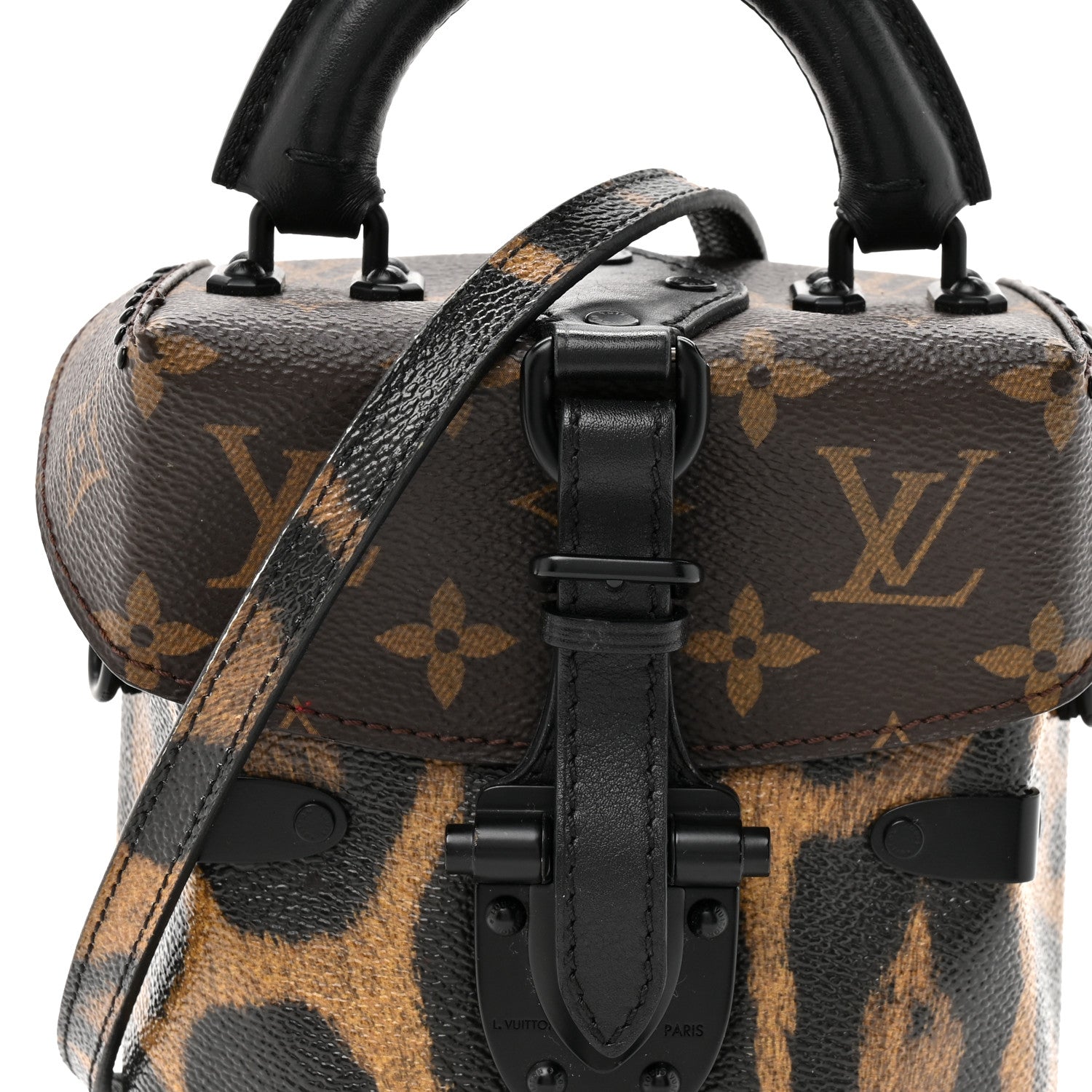 Louis Vuitton Monogram Leopard Camera Box 7 of 13