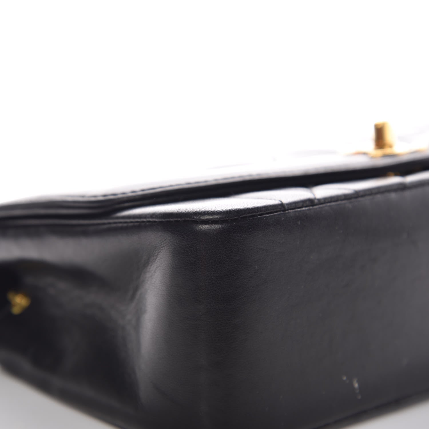 Chanel Lambskin Quilted Small Single Flap Black 9 of 13