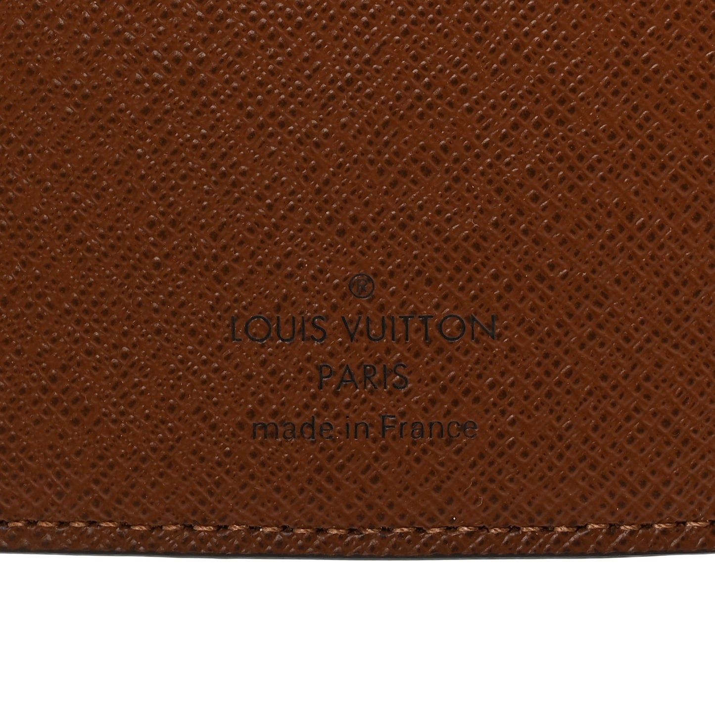 Monogram Desk Agenda Cover
