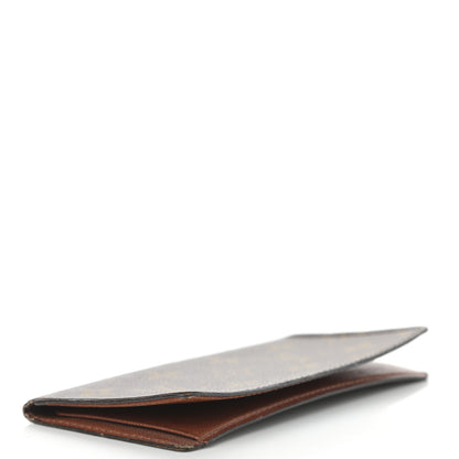 Louis Vuitton Monogram Simple Checkbook Holder Wallet Cover 4 of 10