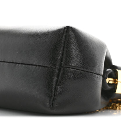 Fendi Shiny Nappa Nano Fendi First Bag Charm Black 9 of 12